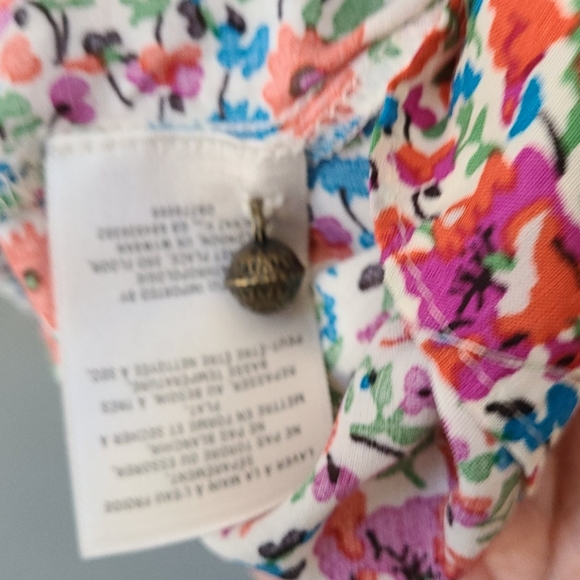 NWOT Maeve Floral Boho Top - Picture 5 of 5
